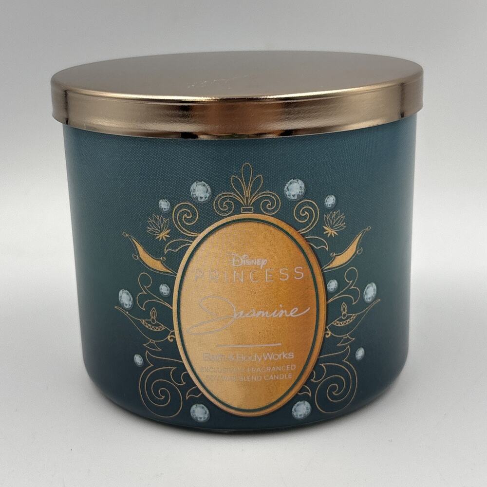 Bath & Body Works Disney Princess Jasmine Scented 3 Wick Large Candle 14.5 oz